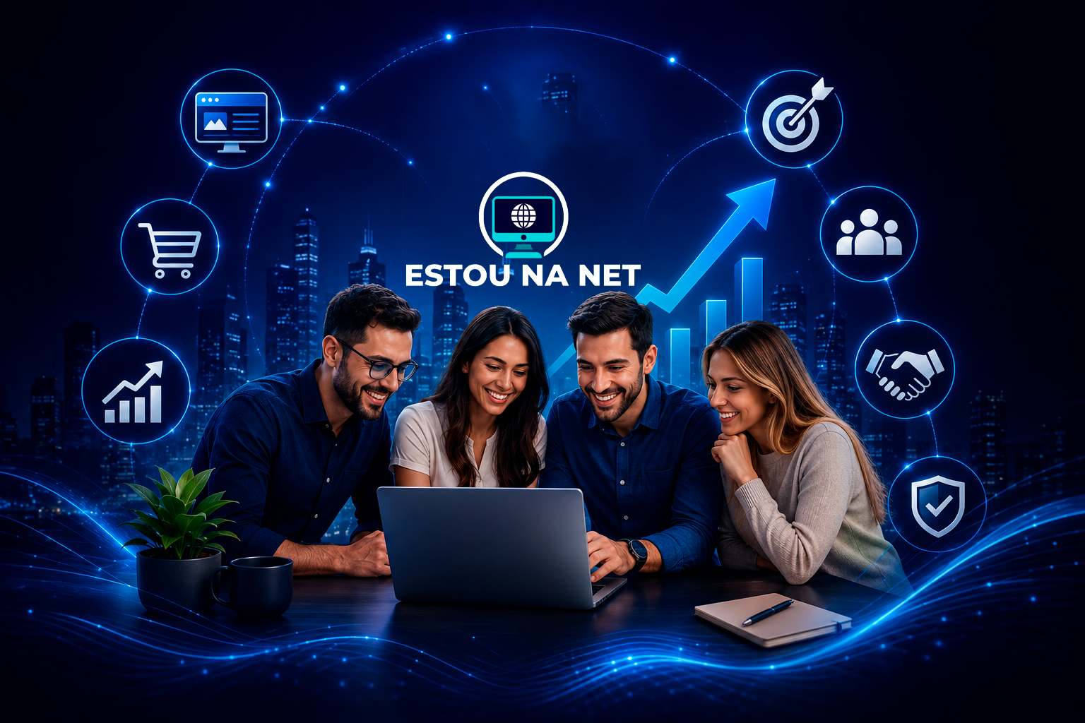 Criação de site profissional para empresa Site Institucional e-commerce Loja virtual Tráfego pago Google ADS Landingpage Cartão de visita